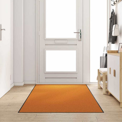 Tappetino Arancione e Nero 120 x 300 cm 100% Poliammide