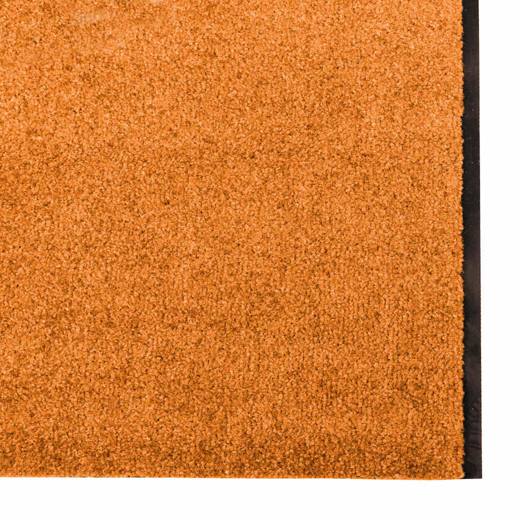 Tappetino Altro Arancione e Nero 120 x 350 cm Poliammide e PVC