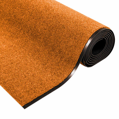 Tappetino Altro Arancione e Nero 120 x 350 cm Poliammide e PVC