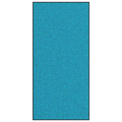 Tappetino Altro Ciano e Nero 120 x 250 cm Poliammide e PVC