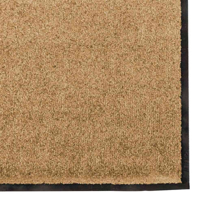 Tappetino Altro Crema e Nero 120 x 250 cm Poliammide e PVC | homemem39