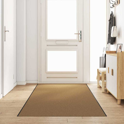 Tappetino Altro Crema e Nero 120 x 350 cm Poliammide e PVC | homemem39