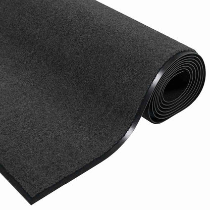 Tappetino Antracite e Nero 60 x 180 cm 100% Poliammide | homemem39