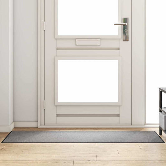 Tappetino Grigio e Nero 60 x 180 cm Polipropilene e vinile