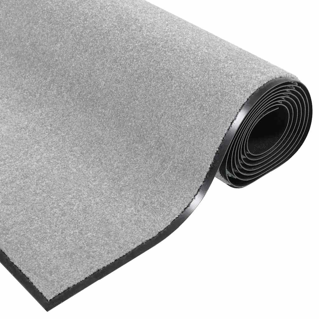 Tappetino Grigio e Nero 120 x 180 cm 100% Poliammide | homemem39
