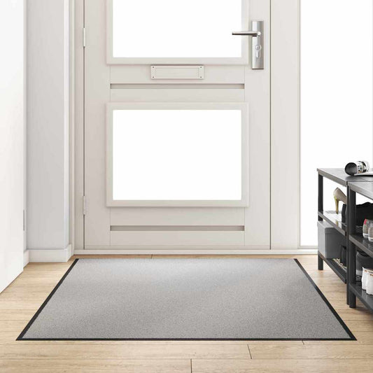 Tappetino Grigio e Nero 120 x 180 cm 100% Poliammide