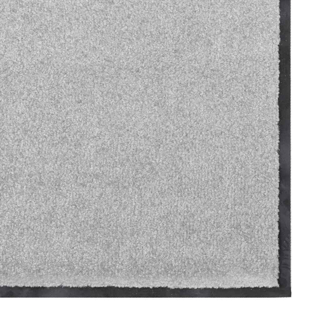Tappetino Grigio e Nero 120 x 250 cm 100% Poliammide | homemem39