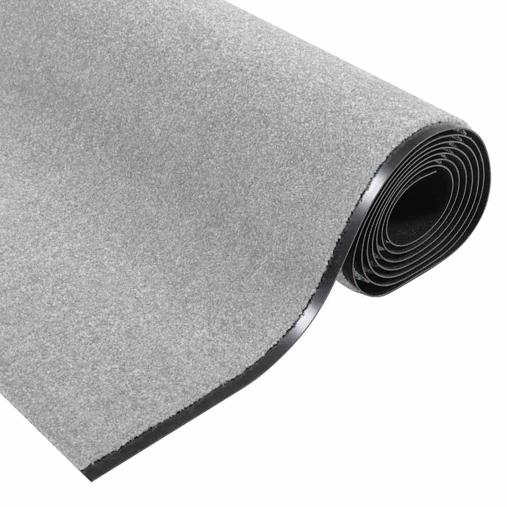 Tappetino Grigio e Nero 120 x 400 cm 100% Poliammide | homemem39