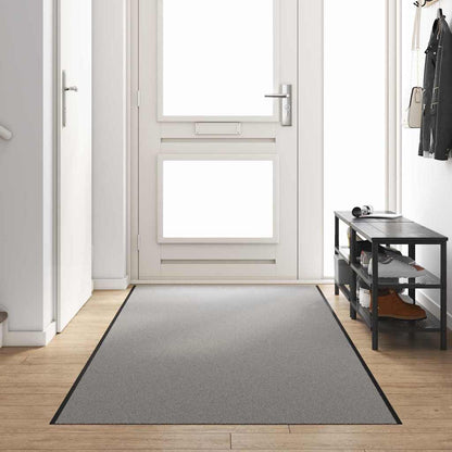 Tappetino Grigio e Nero 120 x 400 cm 100% Poliammide