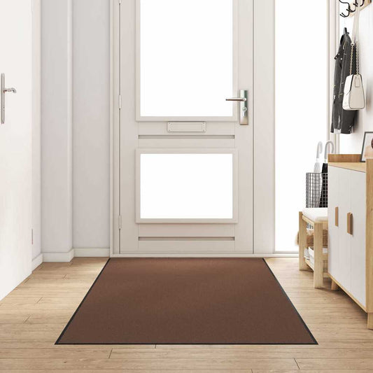 Tappetino Marrone e Nero 120 x 250 cm 100% Poliammide