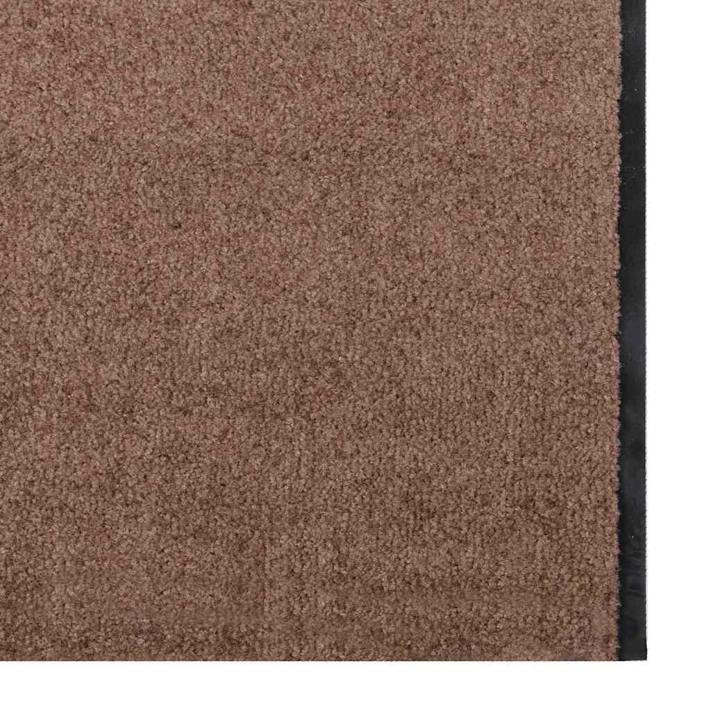 Tappetino Marrone e Nero 120 x 350 cm 100% Poliammide | homemem39