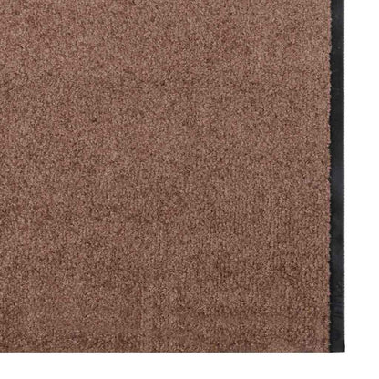 Tappetino Marrone e Nero 120 x 400 cm 100% Poliammide | homemem39