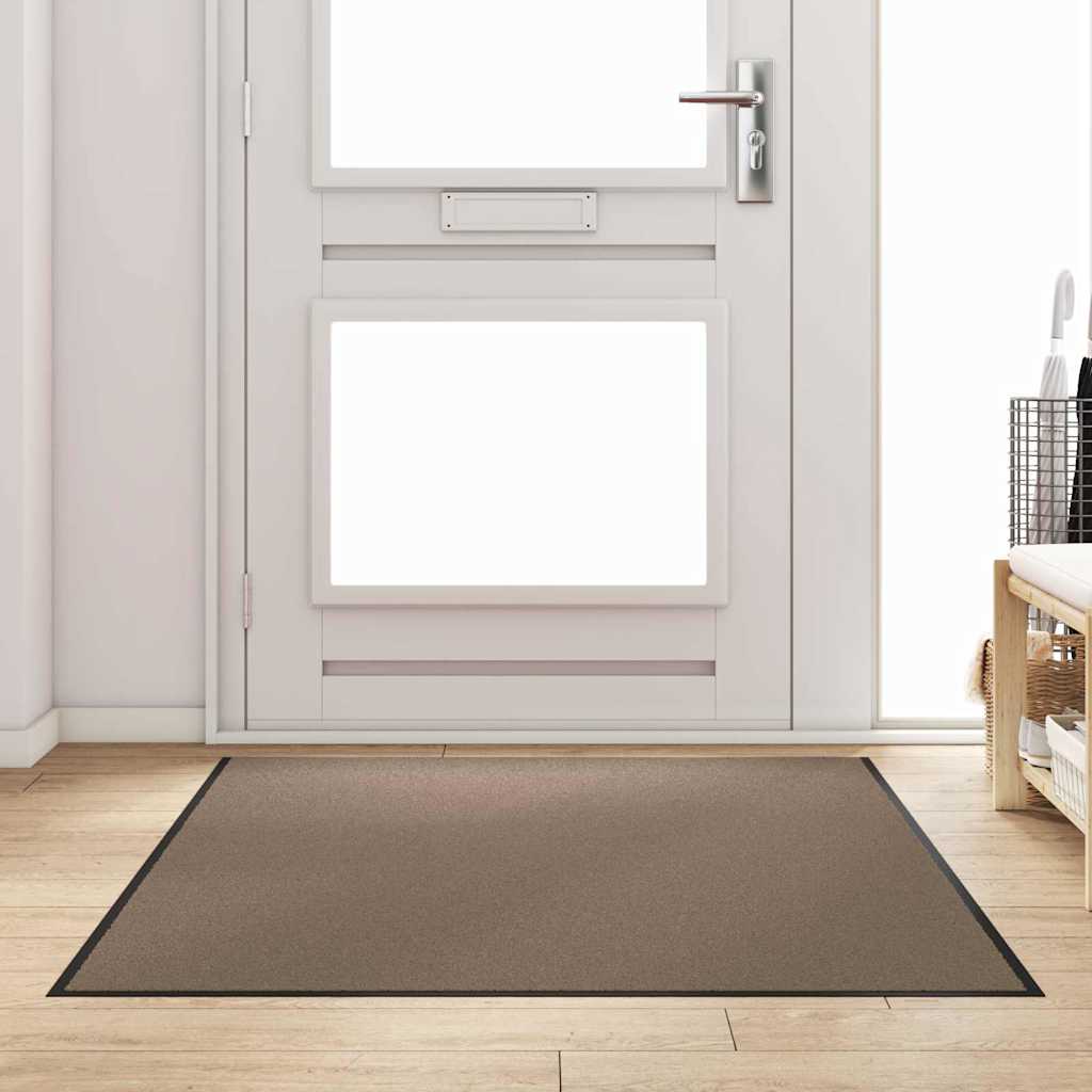 Tappetino Beige e Nero 120 x 180 cm 100% Poliammide | homemem39