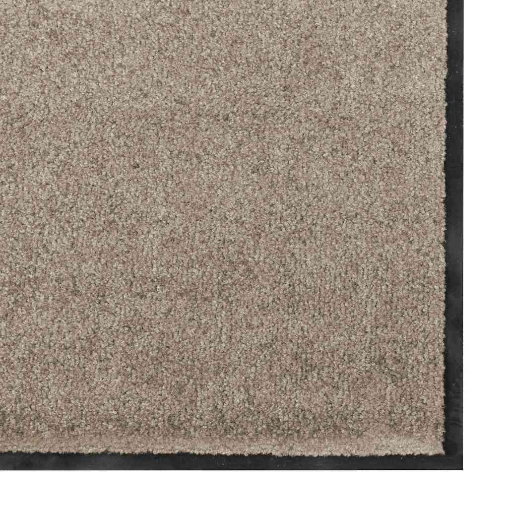 Tappetino Beige e Nero 120 x 250 cm 100% Poliammide | homemem39