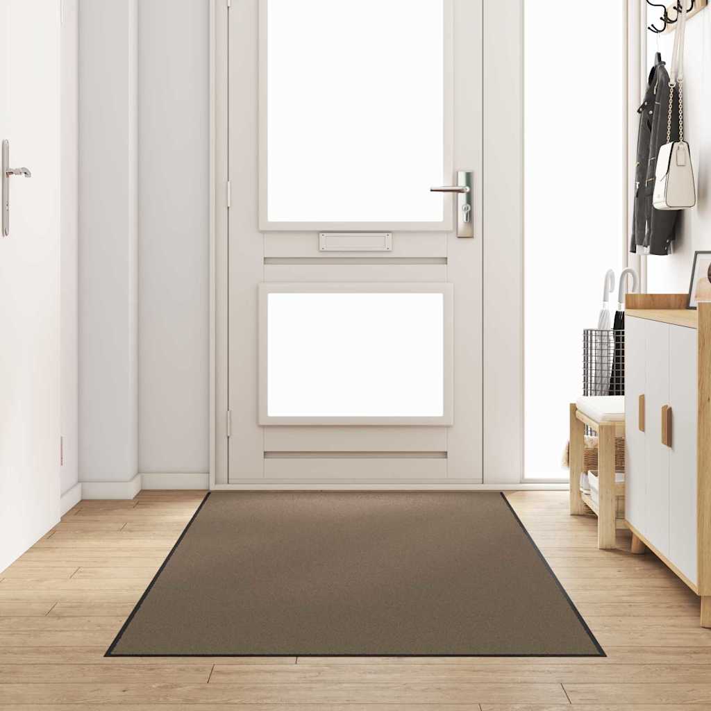 Tappetino Beige e Nero 120 x 250 cm 100% Poliammide | homemem39