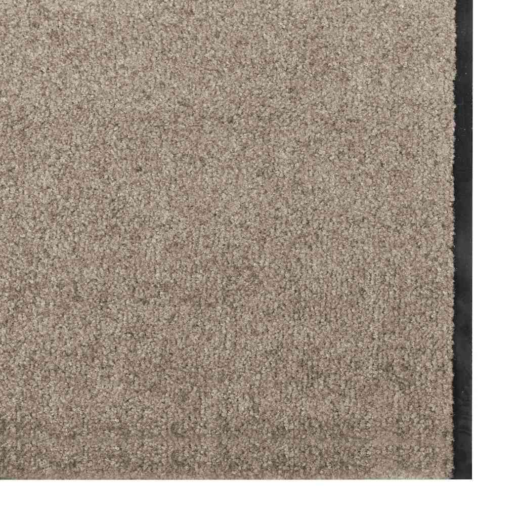 Tappetino Beige e Nero 120 x 350 cm 100% Poliammide | homemem39