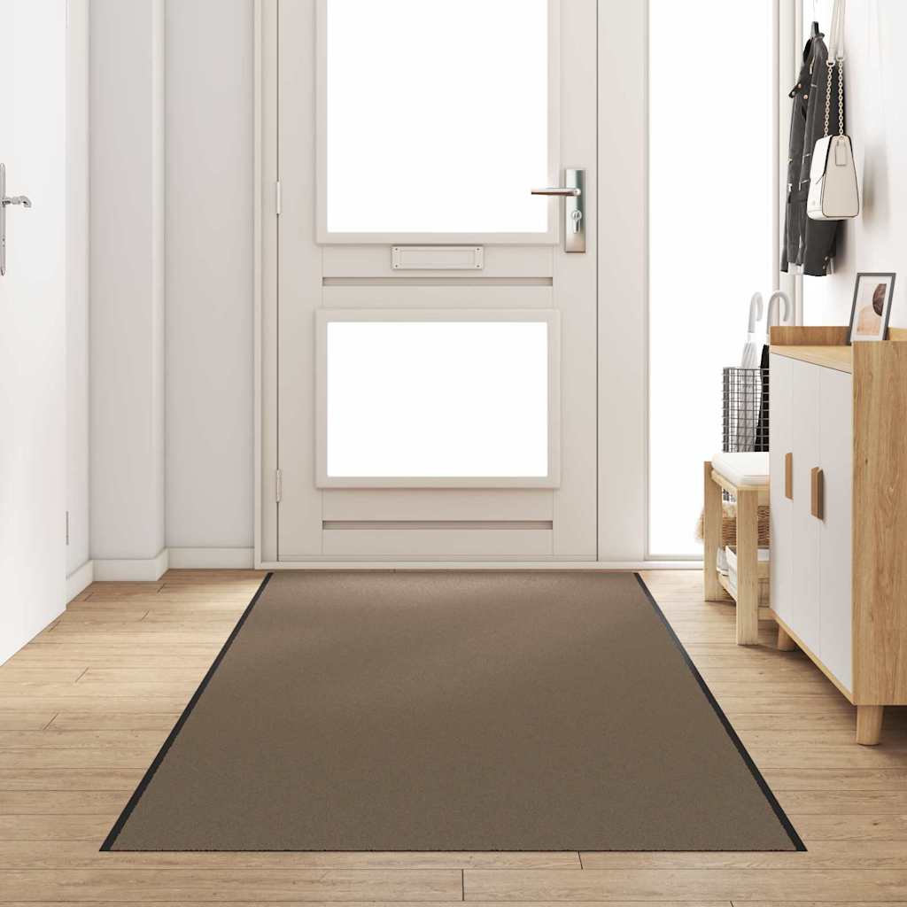 Tappetino Beige e Nero 120 x 400 cm 100% Poliammide | homemem39