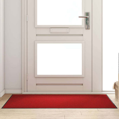 Tappetino Rosso e Nero 90 x 150 cm 100% Poliammide | homemem39