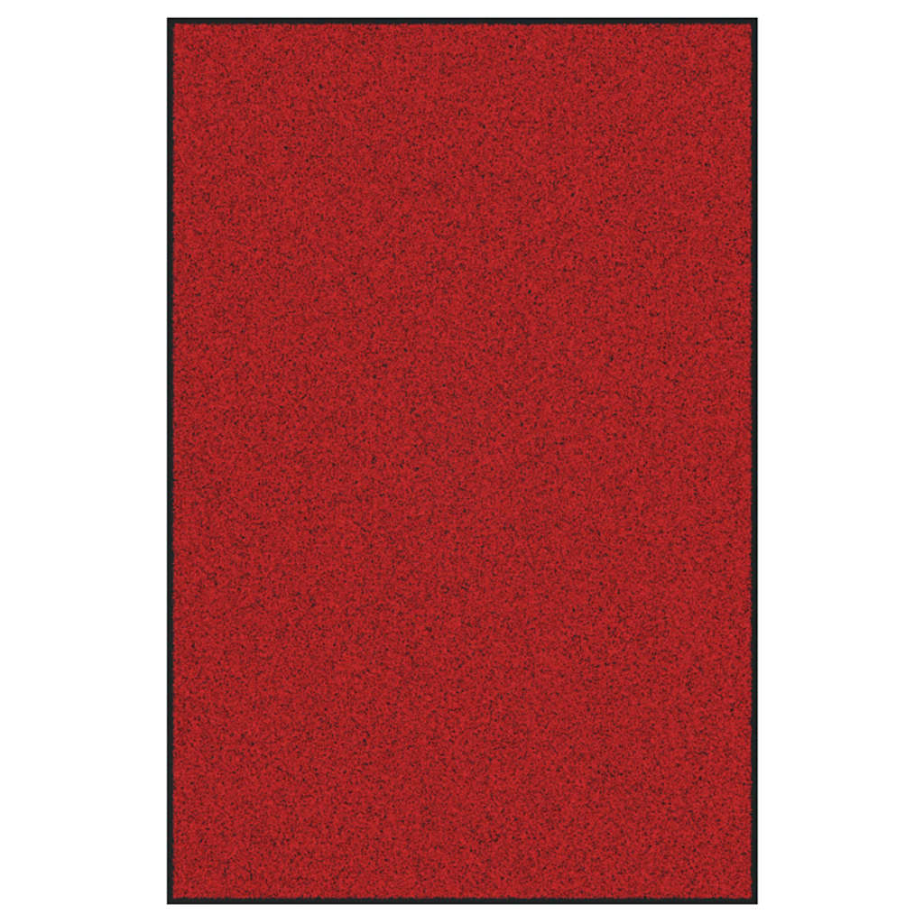 Tappetino Rosso e Nero 120 x 180 cm 100% Poliammide | homemem39