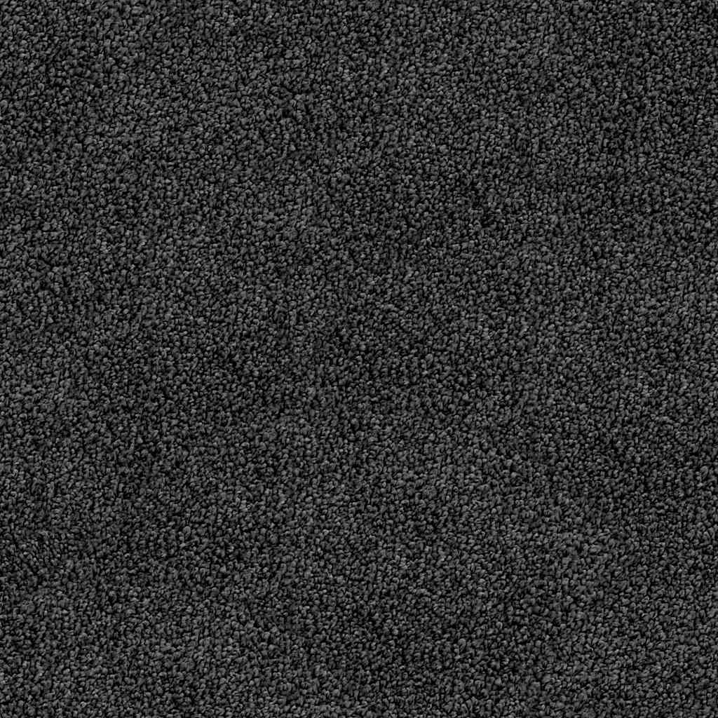 Tappeto Shaggy Antiscivolo Grigio scuro 200 x 200 cm PP