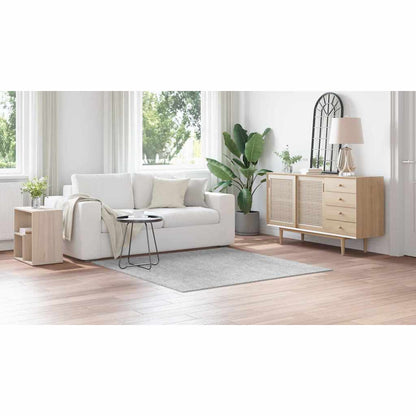 Tappeto Shaggy Antiscivolo Grigio 160 x 160 cm PP