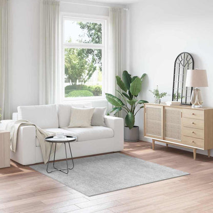 Tappeto Shaggy Antiscivolo Grigio 160 x 160 cm PP
