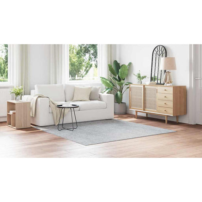 Tappeto Shaggy Antiscivolo Grigio 200 x 200 cm PP