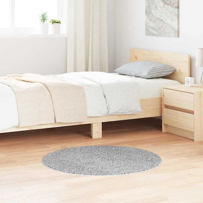 Tappeto Shaggy Antiscivolo Grigio 90 x 90 cm PP