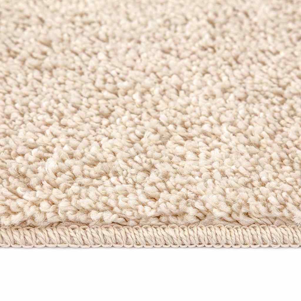 Tappeto Shaggy Antiscivolo Crema 200 x 200 cm PP