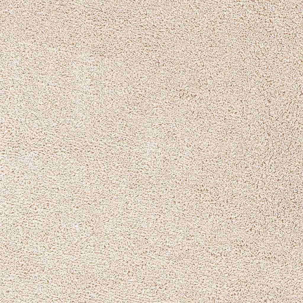 Tappeto Shaggy Antiscivolo Crema 90 x 90 cm PP
