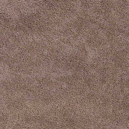 Tappeto Shaggy Antiscivolo Marrone 120 x 120 cm PP