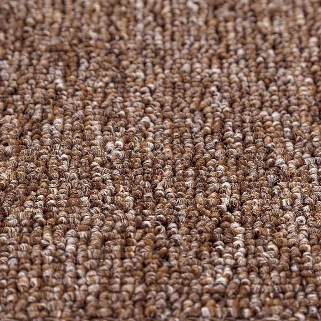 Tappetini Antiscivolo per Scale 15 pcs Marrone 75 x 20 cm PP | homemem39