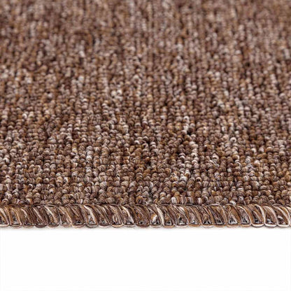 Tappetini Antiscivolo per Scale 15 pcs Marrone 75 x 20 cm PP | homemem39
