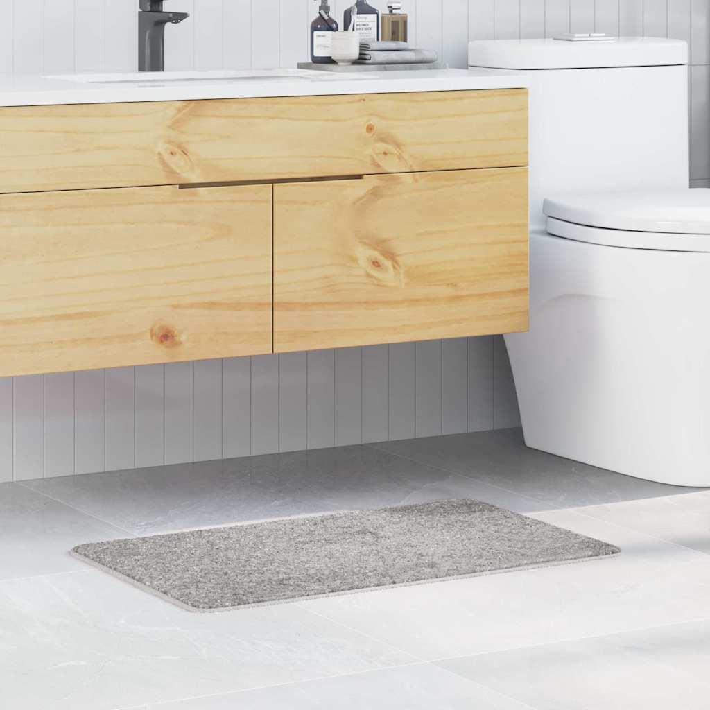 Tappetino da bagno antiscivolo Grigio 50 x 80 cm PP | homemem39