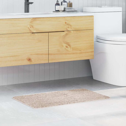 Tappeto da bagno Crema 50 x 80 cm Polipropilene