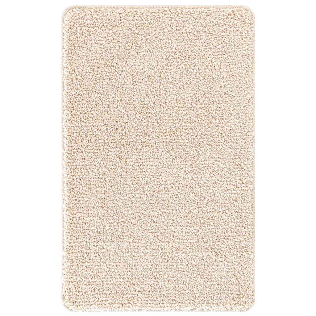 Tappeto da bagno Crema 50 x 80 cm Polipropilene