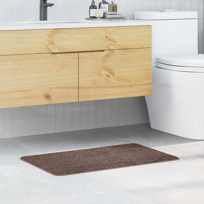 Tappetino da bagno antiscivolo Marrone 50 x 80 cm PP