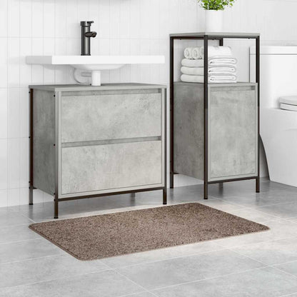 Tappetino da bagno antiscivolo Marrone 60 x 90 cm PP | homemem39