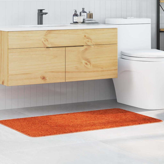 Tappetino da bagno antiscivolo Arancione 70 x 120 cm PP | homemem39