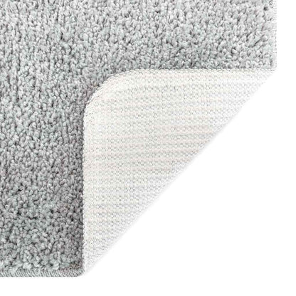 Set di tappetini antiscivolo per il bagno 2 pcs Grigio PP | homemem39