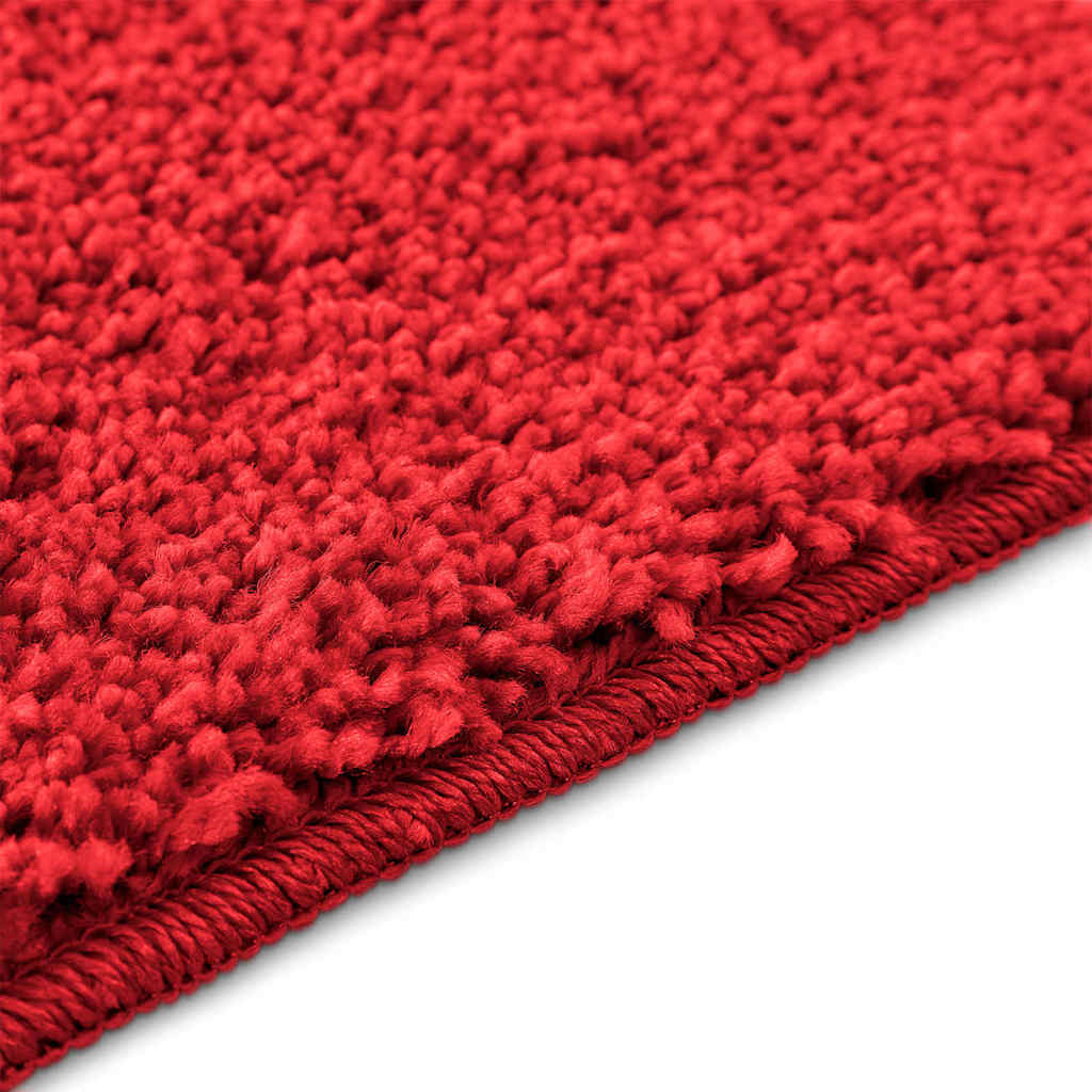 Set di tappetini antiscivolo per il bagno 2 pcs Rosso PP | homemem39