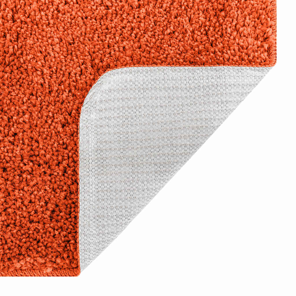 Set di tappetini antiscivolo per il bagno 2 pcs Arancione PP | homemem39