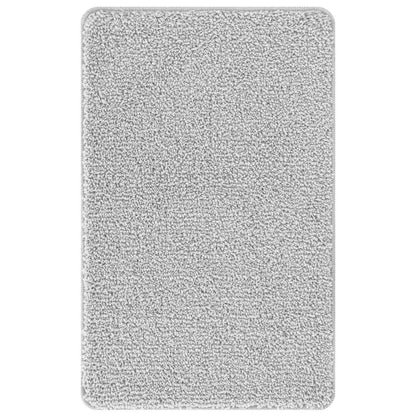 Set di tappetini antiscivolo per il bagno 3 pcs Grigio PP | homemem39
