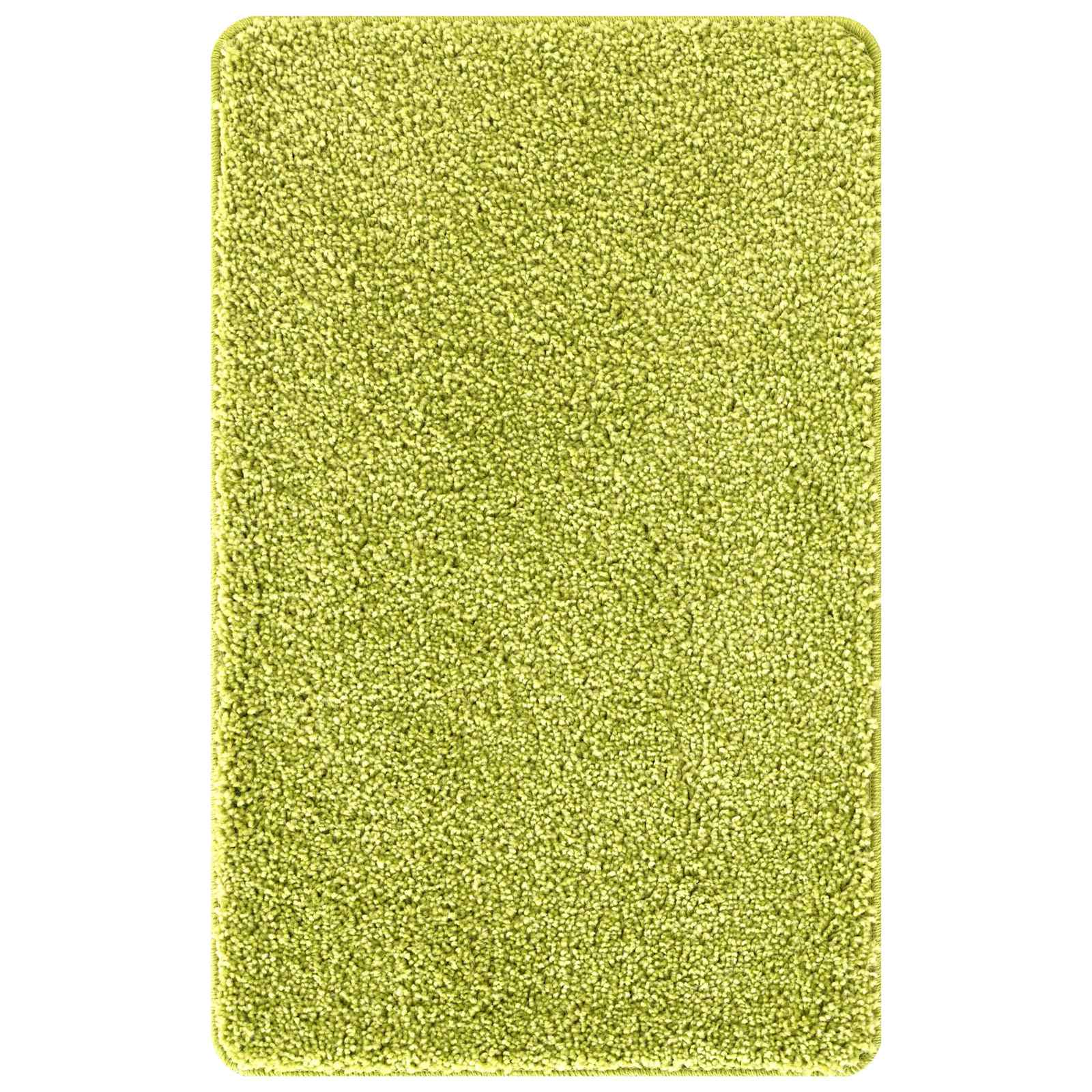 Set di tappetini antiscivolo per il bagno 3 pcs Verde PP | homemem39