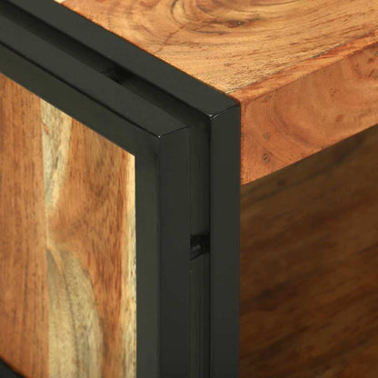 Tavolino da salotto 120 x 50 x 38 cm Legno di Acacia Massello | homemem39