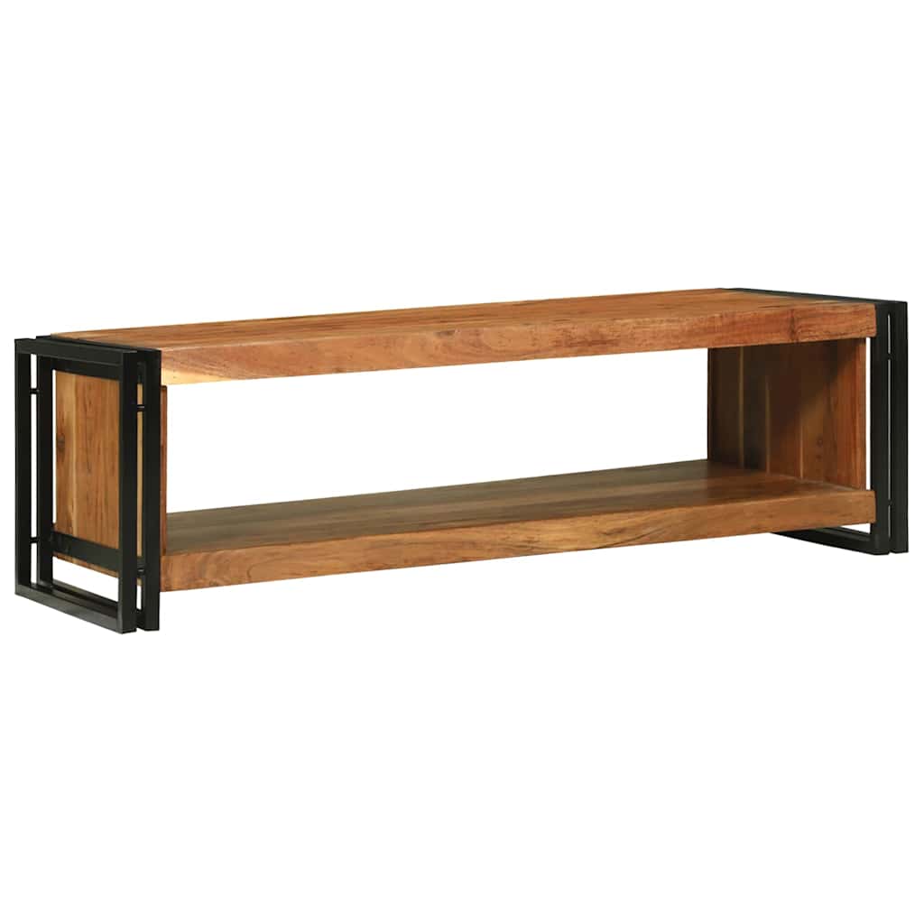 Tavolino da salotto 120 x 50 x 38 cm Legno di Acacia Massello | homemem39