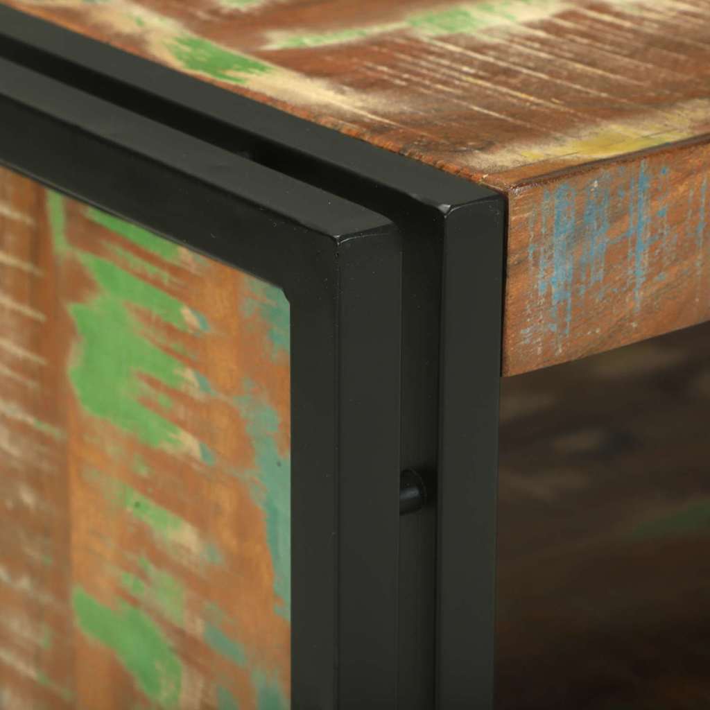 Tavolino da salotto 120 x 50 x 38 cm Legno Recuperato Massello | homemem39