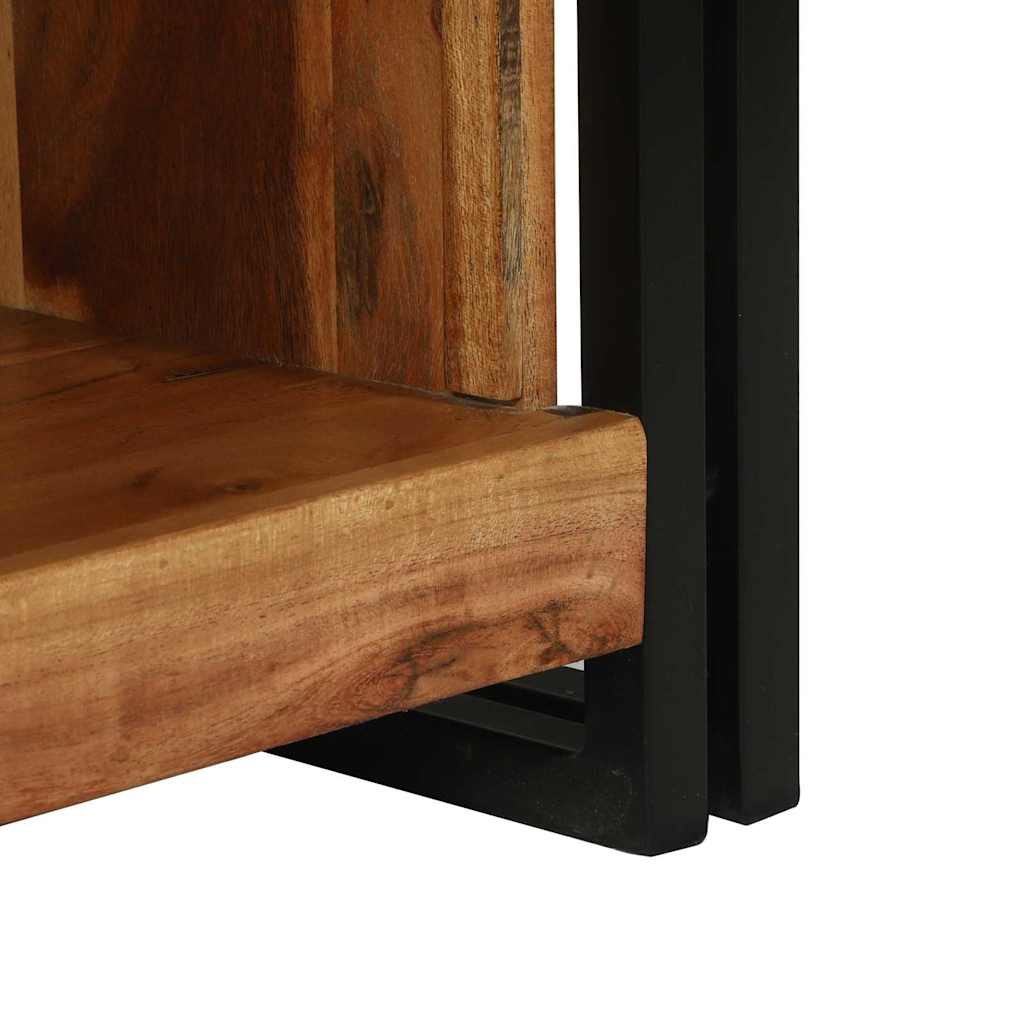 Tavolino da salotto 90 x 50 x 38 cm Legno di Acacia Massello | homemem39