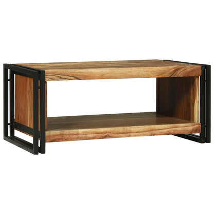 Tavolino da salotto 90 x 50 x 38 cm Legno di Acacia Massello | homemem39
