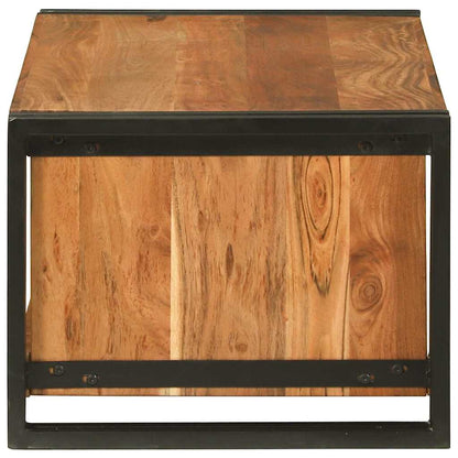 Tavolino da salotto 90 x 50 x 38 cm Legno di Acacia Massello | homemem39